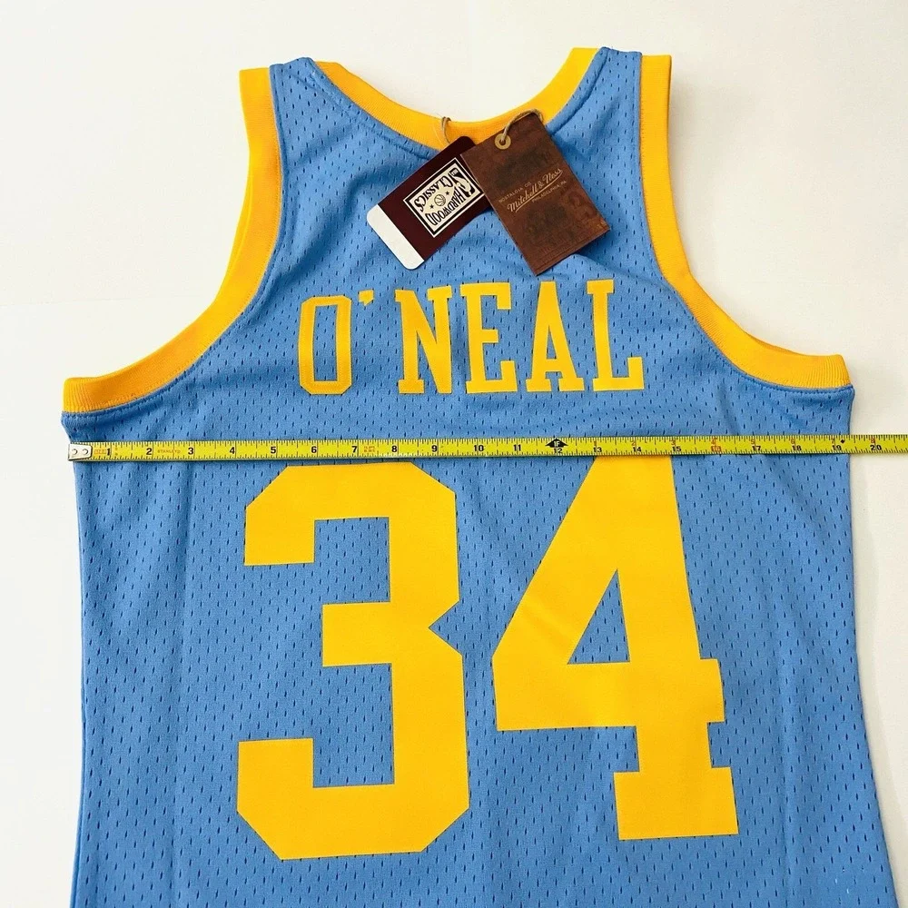 Shaquille O'Neal Mitchell & Ness Lakers And MPLS 2001-02 Jersey Men's Small New - Picture 3 of 7